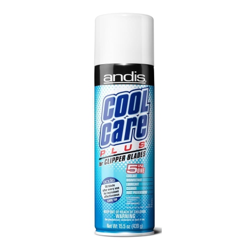 Andis Professional Cool Care Plus #AN12263 - Coolant, Lubricant, Cleaner for Clipper Blades, 15.5oz