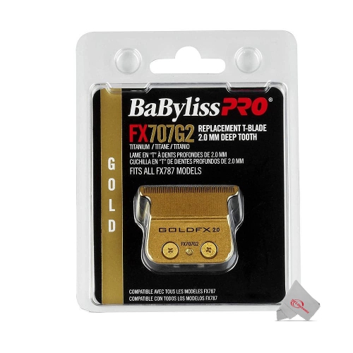 BaBylissPRO Deep Tooth Gold Trimmer Replacement Blade #FX707G2