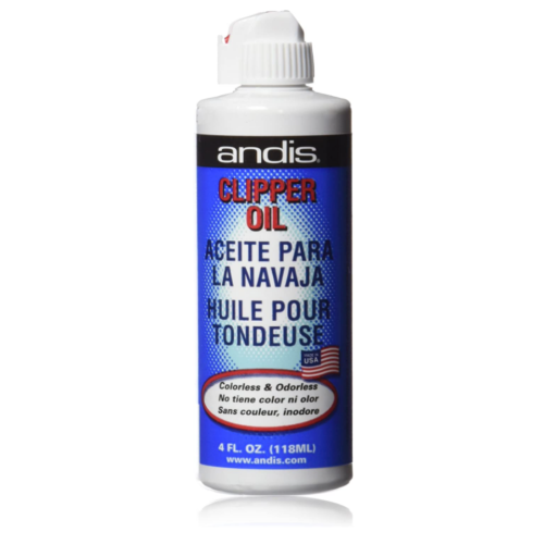 Andis Professional Clipper Oil #AND12501 - Lubricates and Cleans Blades, 4oz