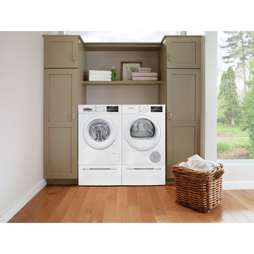 Bosch 24" Laundry Pedestal for Dryer (WTZPW20D) - White