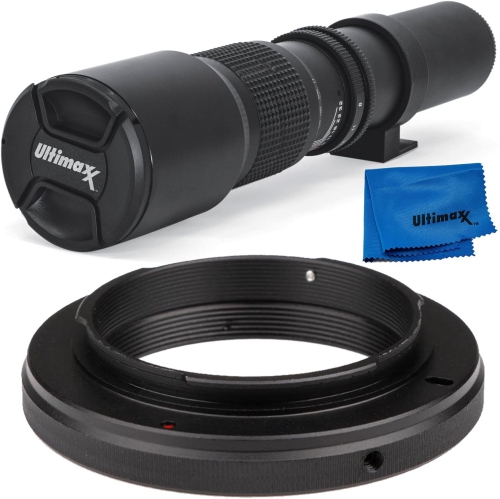 ULTIMAXX  500MM Preset Lens With Lens Adapter (Nikon) - Us Version W/ Seller Warranty