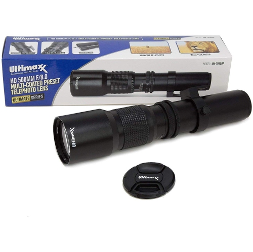 ULTIMAXX 500mm PRESET Lens Bundle 3 - US Version w/ Seller Warranty