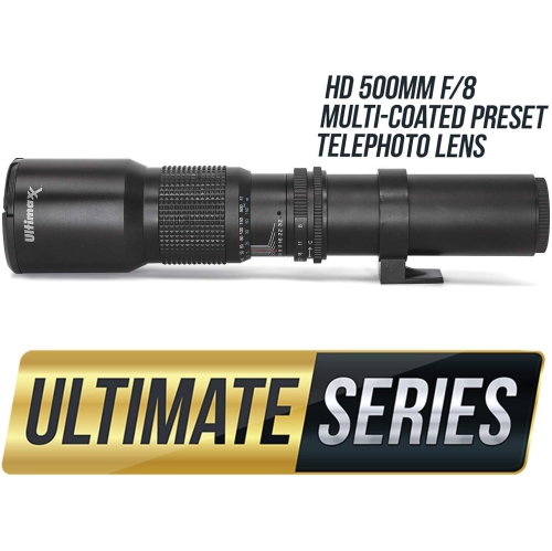 ULTIMAXX 500mm PRESET Lens Bundle 3 - US Version w/ Seller Warranty
