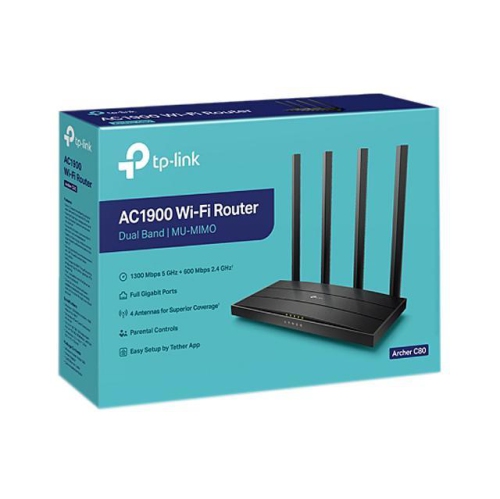 TP-LINK WIFI ROUTER Archer C80 Wireless MU-MIMO