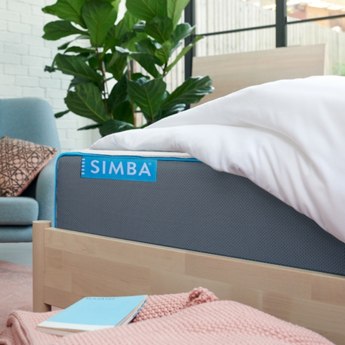 Le matelas dans une boîte Simba® 1500 Hybrid de 10&nbsp;po à haut plat - Format grand lit