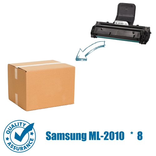 Printer Pro™ 8 Pack Samsung ML-2010D3(ML2010/2010) Compatible Black Toner Cartridge-Samsung Printer ML-2010 ML-1610 ML-2510 ML-2570 ML-2571