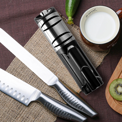 Affûteur électrique professionnel pour couteaux droits, outil d’affûtage à 2 étapes