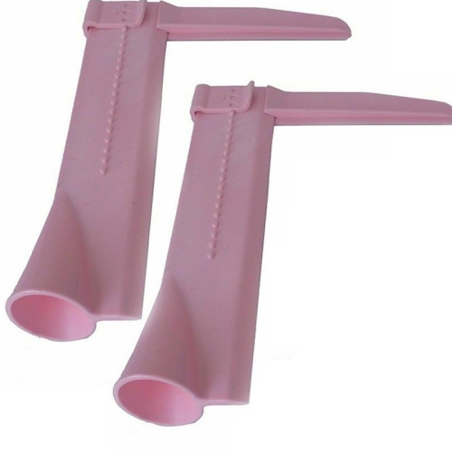 2 Pack Adjustable Edge Smoother Polisher Cake Scraper for Professional Looking Round Cakes/Fondant/Icing Baking Smoother & Polisher