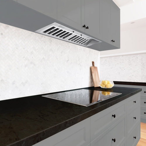 Ancona Pro 34" 600 CFM Ducted Insert Range Hood in Stainless Steel