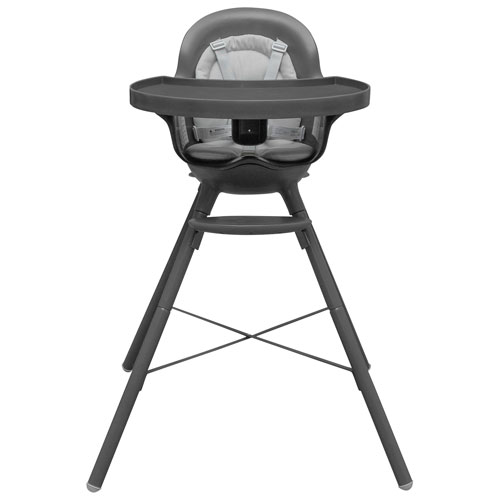 Boon GRUB Baby High Chair with Removable Seat and Tray - Grey