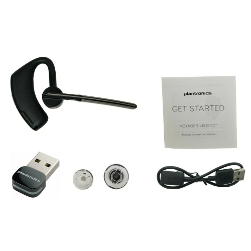 Refurbished - Plantronics Voyager Legend UC B235 USB PC Bluetooth Headset - Black 87670-01