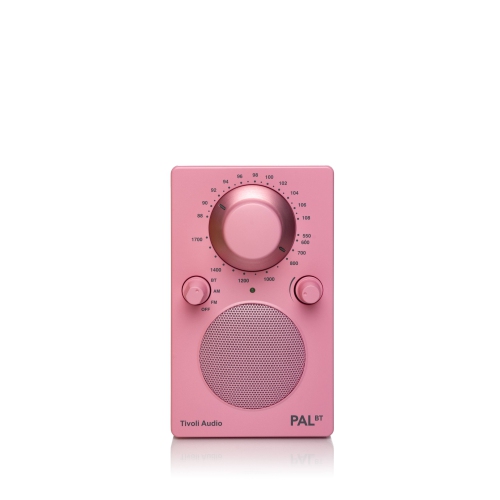 Tivoli Audio PALBT Portable AM/FM Radio with Bluetooth - Pink