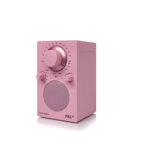 Tivoli Audio PALBT Portable AM/FM Radio with Bluetooth - Pink