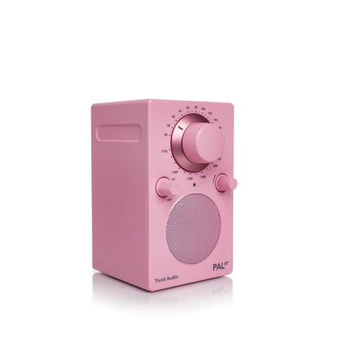 Tivoli Audio PALBT Portable AM/FM Radio with Bluetooth - Pink