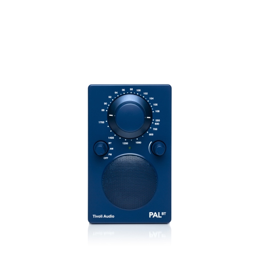 TIVOLI AUDIO  Palbt Portable Am/fm Radio With Tooth - In Blue Love everything about this speaker: excellent radio reception for both AM and FM, great bluetooth connectivity and sound, and its retro style