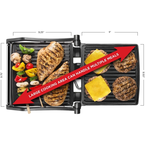 Chefman Panini Press Grill and Gourmet Sandwich Maker, Non-Stick