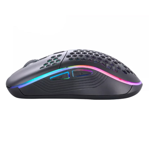 Xtrike Me GM-512 - 7 Button Wired Optical Gaming Mouse, DPI: 800/1600/2400/3200/4800/6400 With RGB Backlight, Black