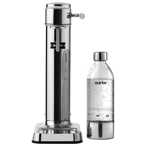 Aarke Carbonator 3 Sparkling Water Maker Polished Stainless