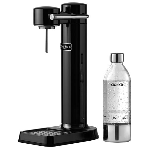 Machine à eau pétillante Carbonator 3 d' Aarke - Chrome noir
