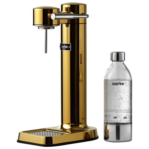 Machine à eau pétillante Carbonator 3 d'Aarke - Doré