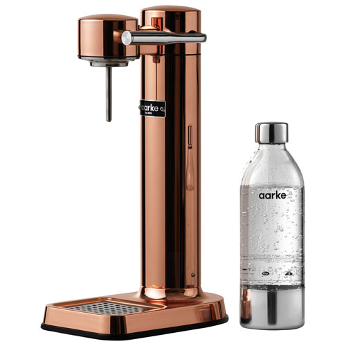 Machine à eau pétillante Carbonator 3 d'Aarke - Cuivré