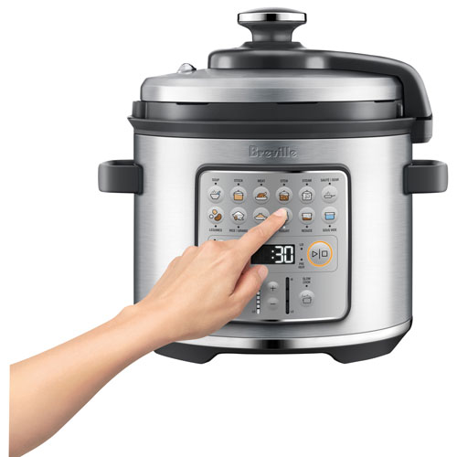 Breville The Fast Slow Go Multi Cooker 6.3Qt Best Buy Canada