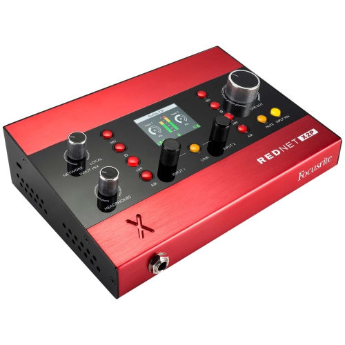 Image 1 of 4.. Focusrite RedNet X2P 2x2 Dante Audio Interface w/ Red Evolution Mic Pres