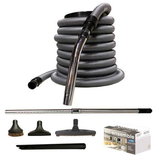 VPC Central Vacuum Basic Air Attachment Kit with Deluxe Tools (40 ft)