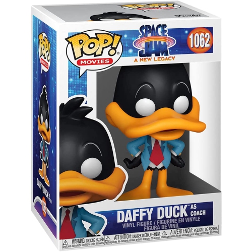 Pop Movies Space Jam 3.75 Inch Action Figure - Daffy Duck as Coach #1062