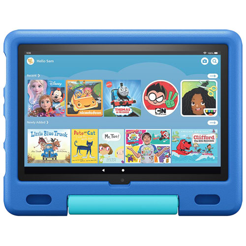 Amazon Fire HD 10 Kids Edition 10.1" 32GB FireOS Tablet with MTK/MT8183 Processor - Sky Blue