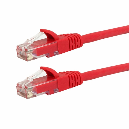 Image 1 of 2.. HYFAI CAT6 550MHz Molded Networking RJ45 Patch Cable - Premium Fluke® Certified - CMR Riser Rated 7 FT, Yellow