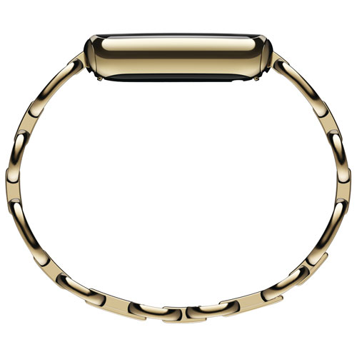 Fitbit Luxe Fitness & Wellness Tracker with 24/7 Heart Rate & Sleep Tracking - Soft Gold - Exclusive Retail Partner