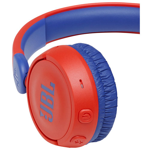 JBL JR310BT On-Ear Bluetooth Kids Headphones - Red