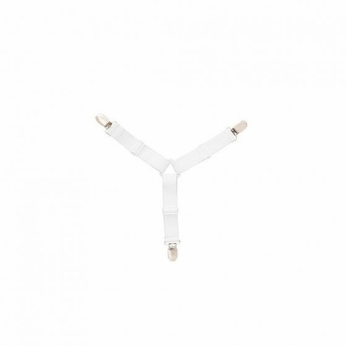 ISTAR  8 PCs Bed Sheet Holder Straps, Adjustable Triangle Elastic Mattress Corner Clips Cable Lock, Safety Lock for Bed Sheets, Mattress Covers, Sofa