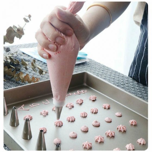 ISTAR – poches à glaçage/poche à douille jetables pour gâteau/pâtisserie/petits gâteaux/poche à douille à décorer réutilisable pour la crème au