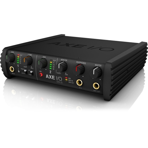 IK Multimedia AXE I/O Solo 2x3 USB Audio/MIDI Interface with Guitar Tone Shaping