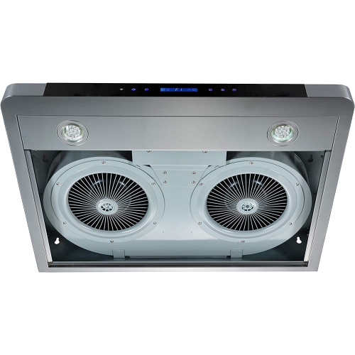 ROXON 860 CFM ULTRA SLIM STAINLESS STEEL 30 Inches Range Hood Under Cabinet Kitchen Exhaust Fan Style RXN-U15US-30