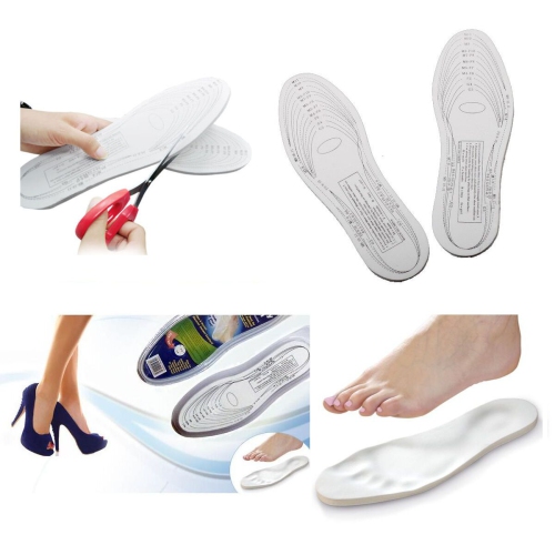ISTAR Memory Insoles, Unisex Single Pair Insoles Antibacterial Memory Foam Shoes Pad Heel Support