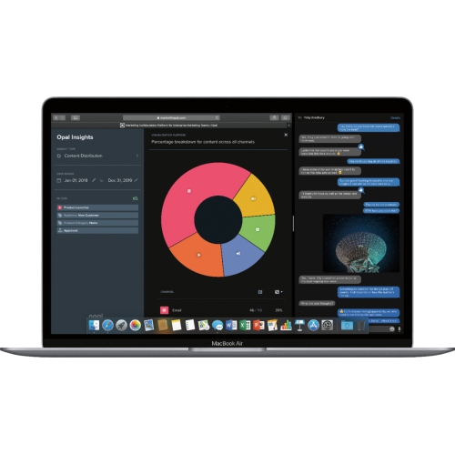 Apple MacBook Air 13.3" i5 16GB 256GB SSD - US QWERTY Keyboard - Mvfh2ll/a 2019 Gray by APPLE - Refurbished condition - Image 4