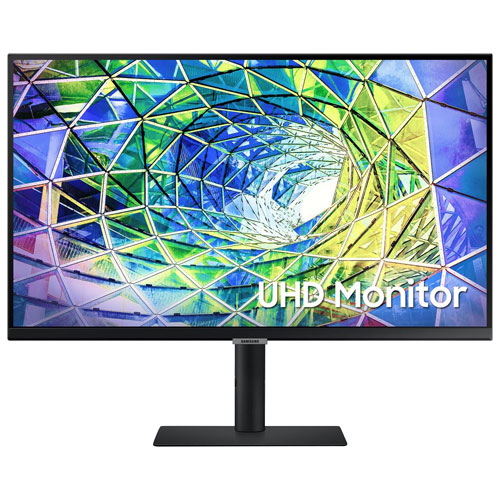 Moniteur ACL IPS UHD 4K GTG 5 ms 60 Hz de 27 po de Samsung - Noir