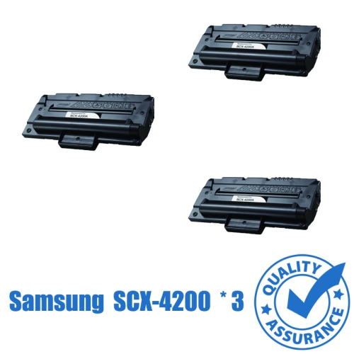 Printer Pro™ 3 Pack Samsung SCX-4200/SCX-D4200/4200/Samsung4200/samsung 4200 Black Toner Cartridge-Samsung Printer SCX-4200