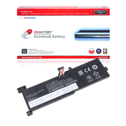 DR. BATTERY  - Replacement for Lenovo Ideapad 330-15Arr-81D2007Lsp / L17M2Pf0 / L17M2Pf1 / L17M2Pf2 / Sb10W67382 / Sb10W67397