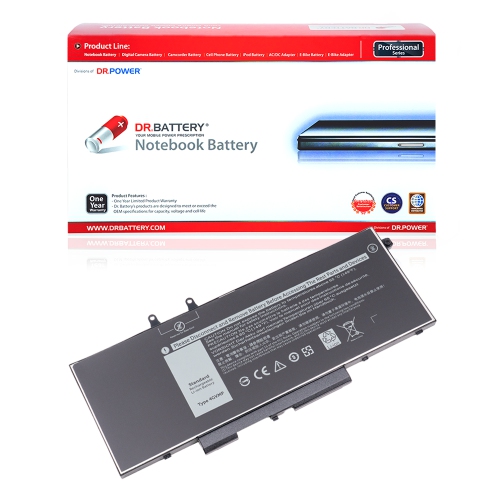 DR. BATTERIE - Remplacement pour Dell Latitude 14 5400 / 5500 / 4GVMP / X77XY
