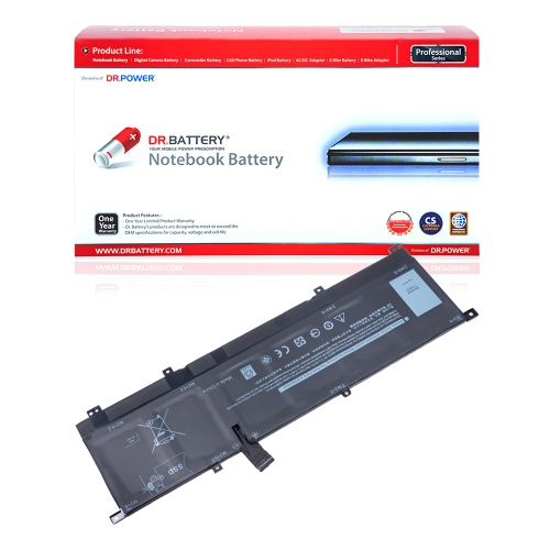 DR. BATTERY - Replacement for Dell XPS 15 15-9575-D2601TS / 15-9575-D2605TS / 15-9575-D2801TS / TMFYT / 0TMFYT / 8N0T7