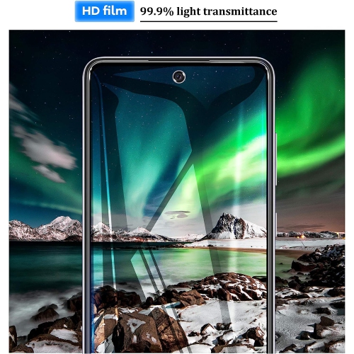 [2 Pack] Tempered Glass Screen Protector Compatible for Samsung Galaxy A52/A52s 4G/5G, [Easy Installation Frame] [Bubble Free][Case Friendly] 9H