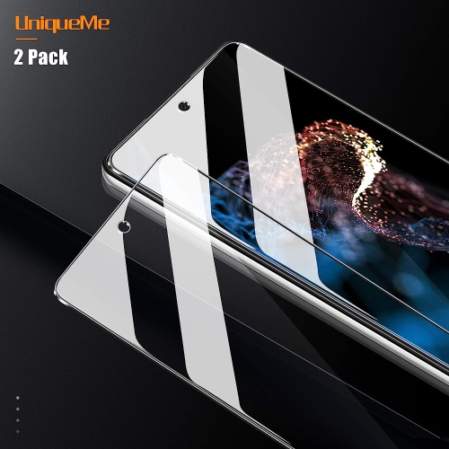 [2 Pack] Tempered Glass Screen Protector Compatible for Samsung Galaxy A52/A52s 4G/5G, [Easy Installation Frame] [Bubble Free][Case Friendly] 9H