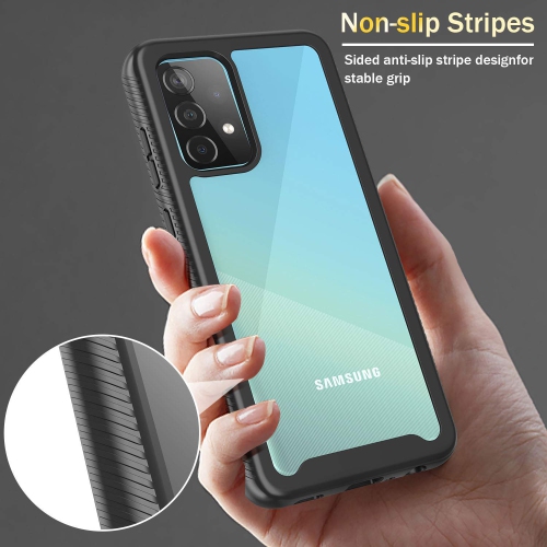 Étui avec protecteur d’écran pour Galaxy A52 de Samsung, étui de téléphone avec couvercle intégral pour A52 5G/4G 2021 de Samsung