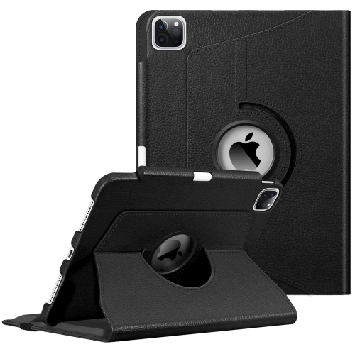 HLD  Fintie Case With Pencil Holder for Ipad Pro 11 Inch 3Rd Generation 2021 - 360 Degree Rotating Protective Case With Smart Sta