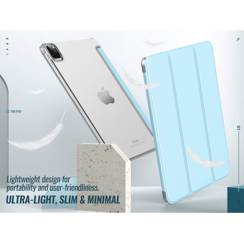 Dadanism Case for New iPad Pro 11 inch Case 2021 / 2020 (2nd Gen) / 2018, Support 2nd Gen Apple Pencil Charging