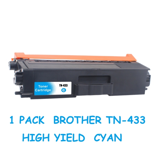 Bestoner™ Brother TN433/TN-433/tn433/tn-431/tn431/TN431/TN-431 High Yield Cyan Compatible Toner Cartridge HL-L8260CDW HL-L8360CDW HL-L8360CDWT